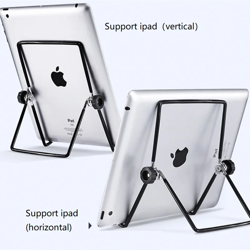

Tablet Stand Foldable and Rotatable Stand Holder for ipad iphone Universal Desk Holder for Smartphone ipad