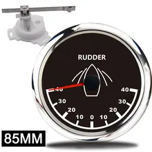 85 мм лодка морской руль угол Индикатор Датчик 0-190 Ом с рулем угол метр Датчик красная подсветка 12В/24В-40 ~ 40 диапазон 85 мм лодка морской руль угол Индикатор Датчик 0-190 Ом с рулем угол метр Датчик красная подсветка 12В/24В-40 ~ 40 диапазон