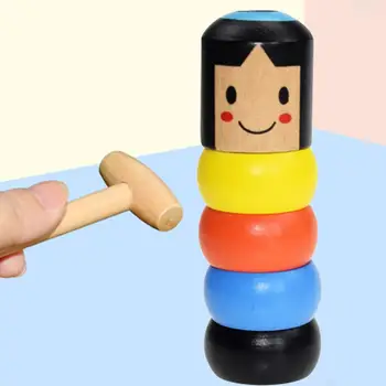 

Unbreakable Wooden Immortal Magic Tricks Stage Props Close up Comedy Fun Toy Kids Educational Toys