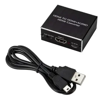 

Audio Video Converter Audio Splitter For HDMI To HDMI + 3.5 AUDIO + SPDIF 4K Video Converter