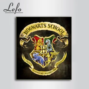 

New listing 5D full square / round diamond painting cross stitch animal diamond embroidered Harry logo owl