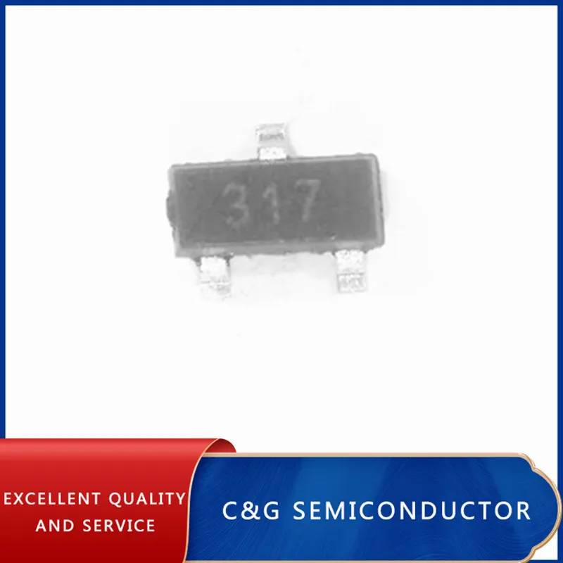 10PCS ZXTP23015CFHTA ZXTP23015 Marking 317 SOT-23 | Электронные компоненты и принадлежности
