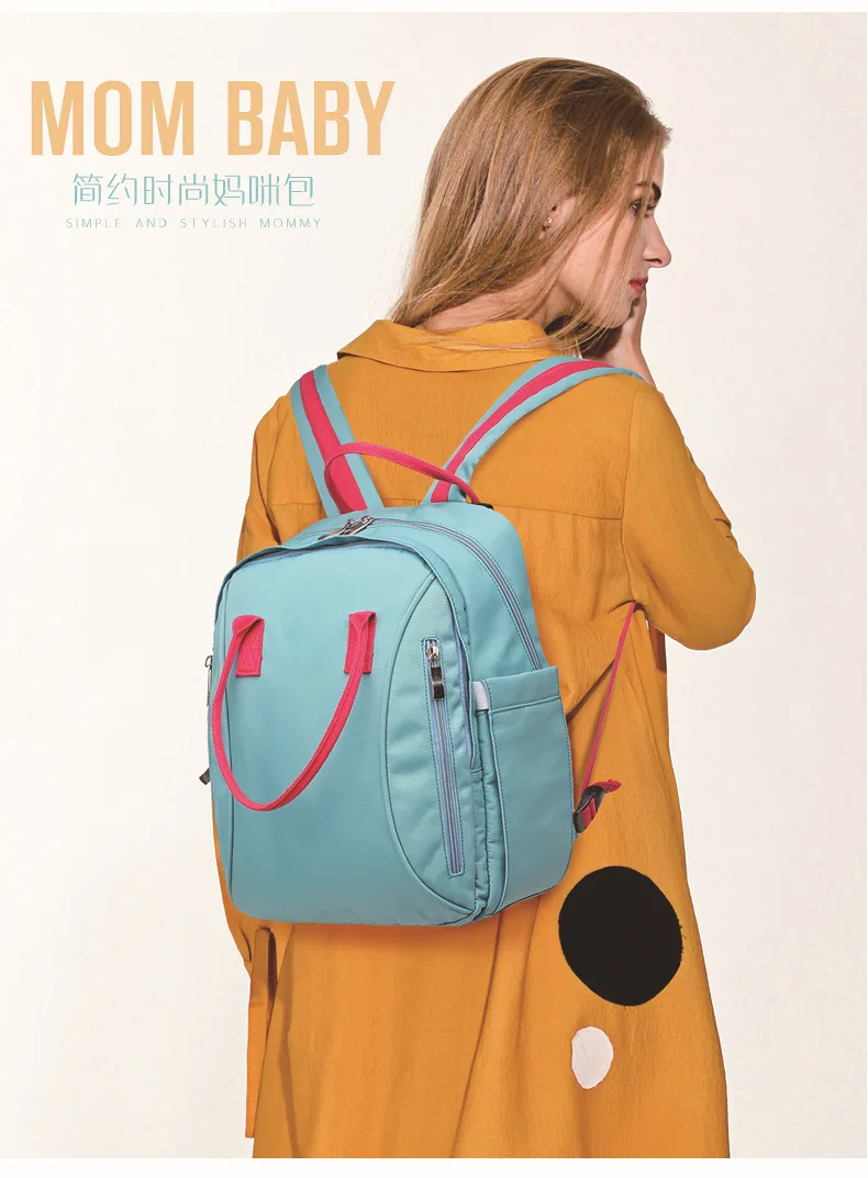 Модернизированная уличная Подарочная сумка для мамы и ребенка, международная торговля, рюкзак для мамы, многофункциональный большой объем, настраиваемый складной мешок для мамы