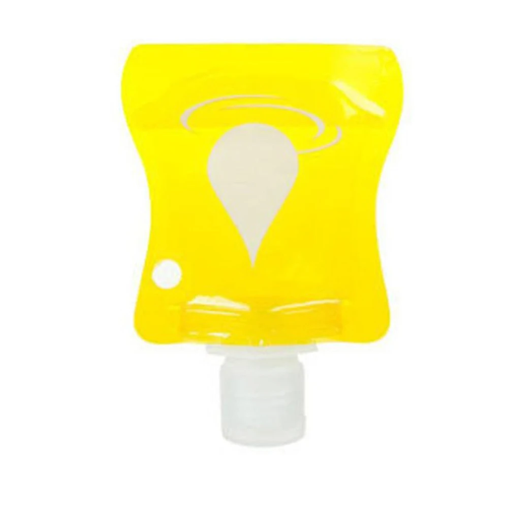 1 шт. мини милые фрукты портативная полимерная пустая бутылка для шампуня для путешественника косметический крем аксессуары для путешествий 6 стилей - Цвет: 2