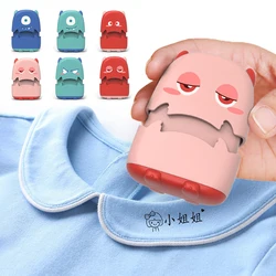 Sello de nombre personalizado para niños, sello de nombre personalizado, impermeable, ropa de estudiante, lavado de sección, sin atenuar, regalo artesanal