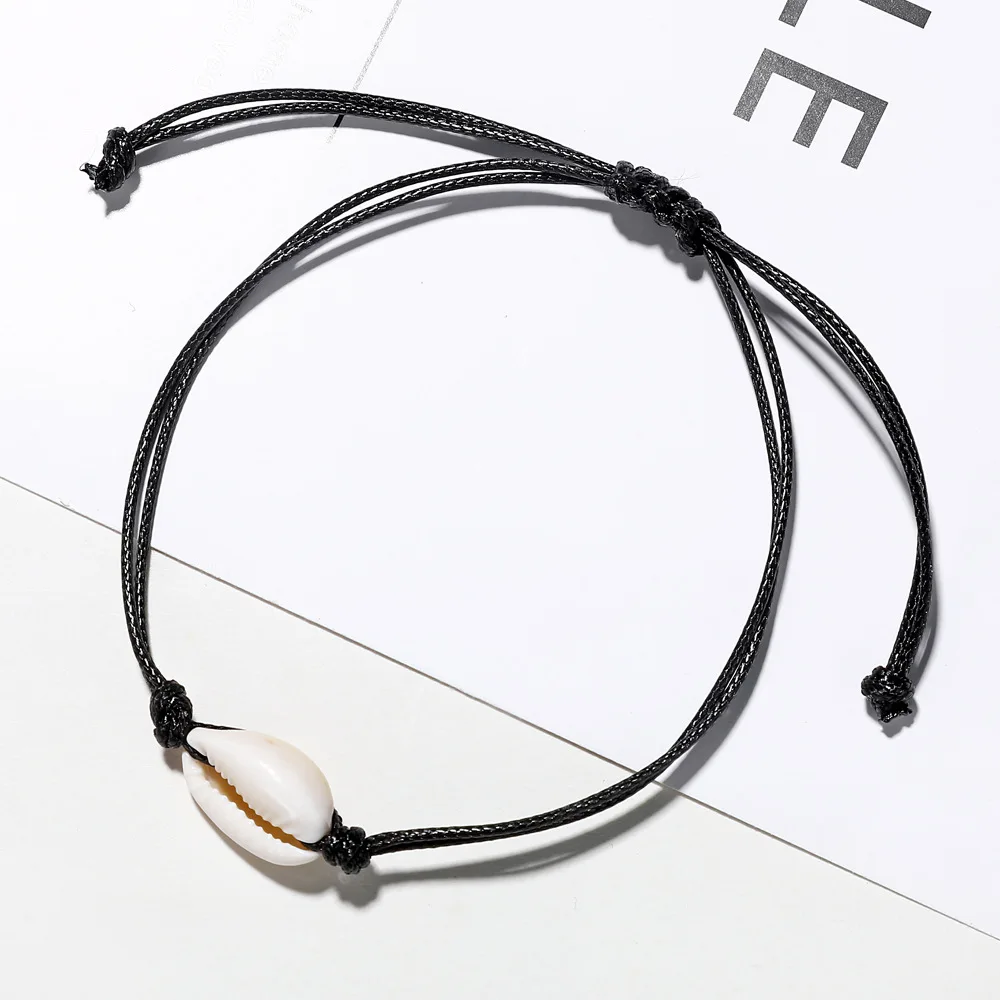 HI MAN Trendy Natural Shell Hand-woven Bracelet Shell Bracelets Ocean Summer Beach Wristband Charm Jewelry Gift Drop Shipping - Image 6