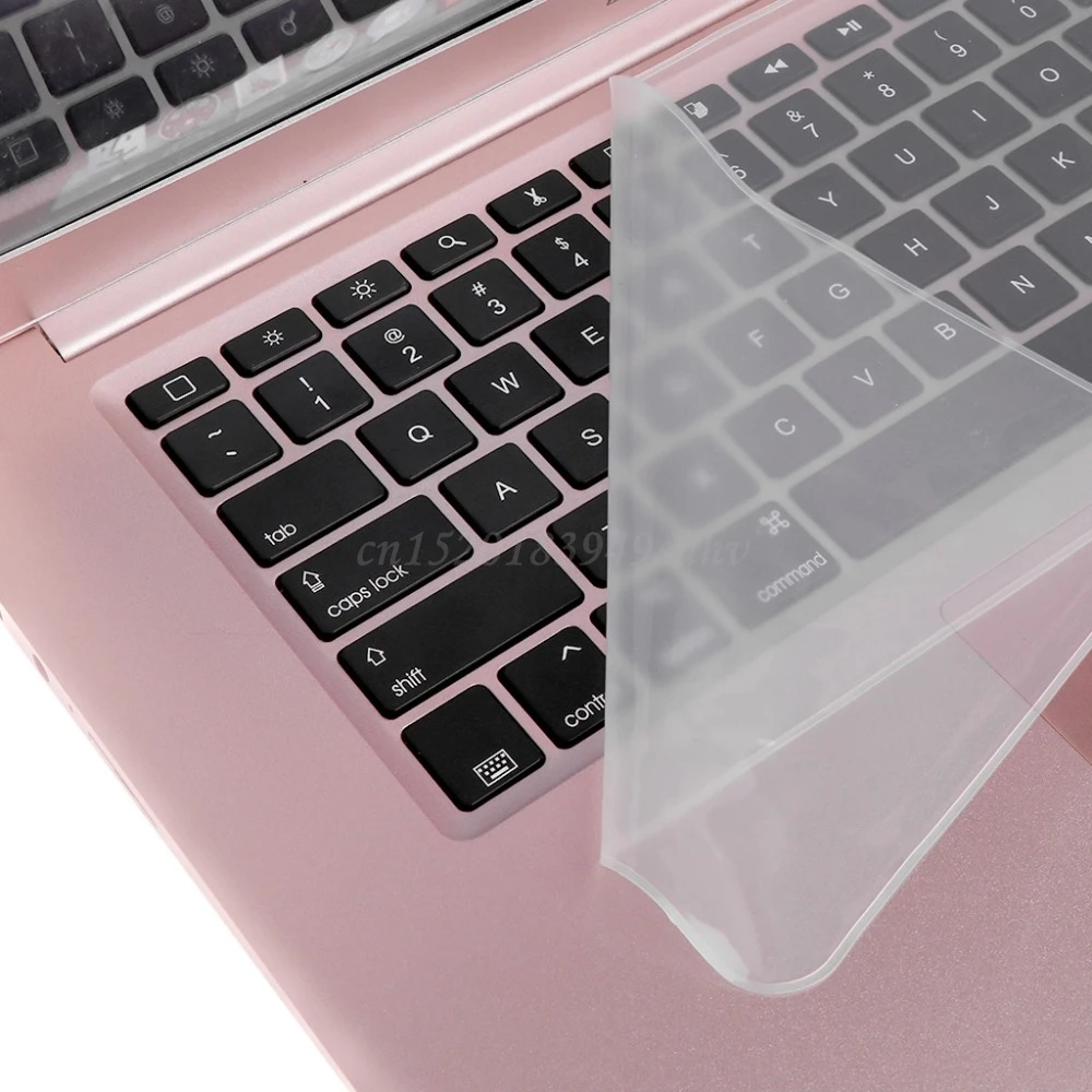 Keyboard Cover Universal Protector Waterproof Skin Keypad Clear Protective Film Silicone 14" 15" Notebook Laptop PC Computer