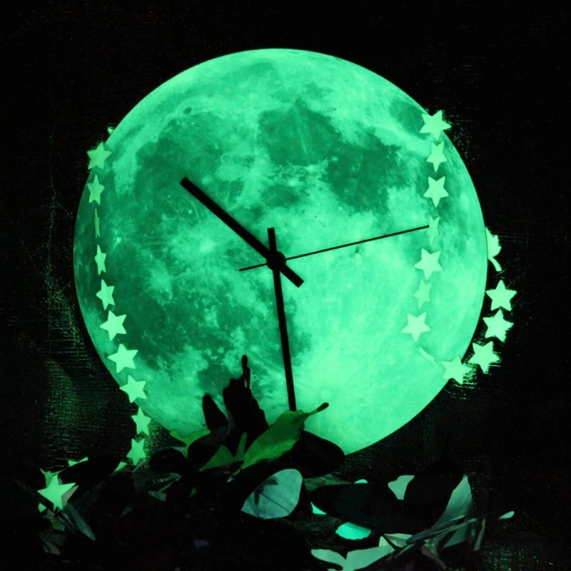 

digital wall clock night clocks numbers luminous modern design times hours quartz quiet mute clock