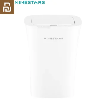 

Original Youpin NINESTARS Waterproof Smart Trash Can Intelligent Induction Automatic Motion Sensor Trash Bin 10L Large Capacity