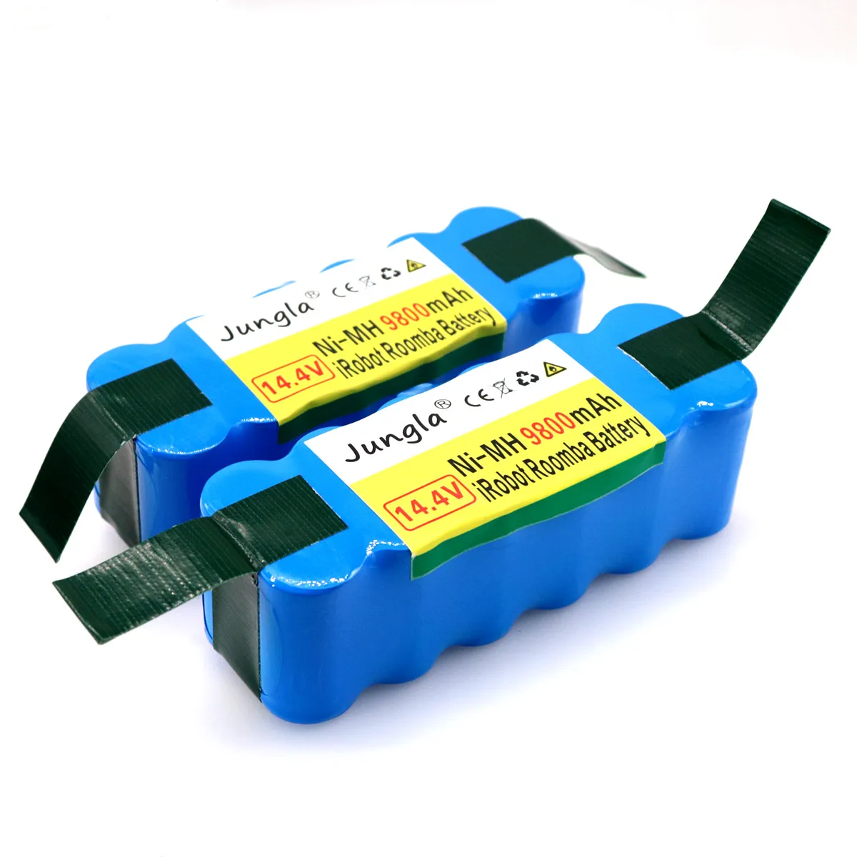 Jungla 9800 мА/ч, 14,4 V Батарея для iRobot Roomba пылесос 500 510 530 570 580 600 630 650 700 780 790 Перезаряжаемые Батарея - Цвет: Цвет: желтый