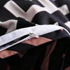 Lujo negro ropa de cama de Reina rey individual completo tamaño poliéster ropa de cama cubierta de aves modernas de Anime con funda de almohada ► Foto 3/6