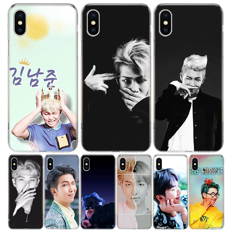 Чехол для телефона Rap Monsters RM Namjoon для iPhone 11 Pro 7 6X8 6S Plus XS MAX+ XR 5S SE 10 Ten Art TPU Coque Capa Shell