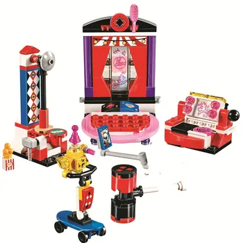 

Bela 10688 es Girls Harley Quinn Dorm Model Building Blocks Toys 178pcs Bricks Model Compatible Suicide Squad 41236