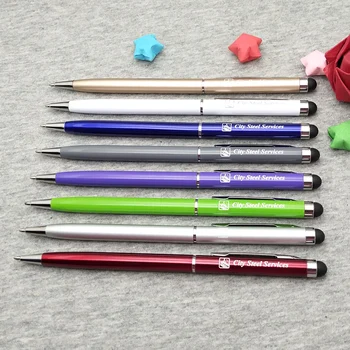 

Personalized smart phone pencil+writing roller pen 10pcs a lot personlized free with your wedding name and date
