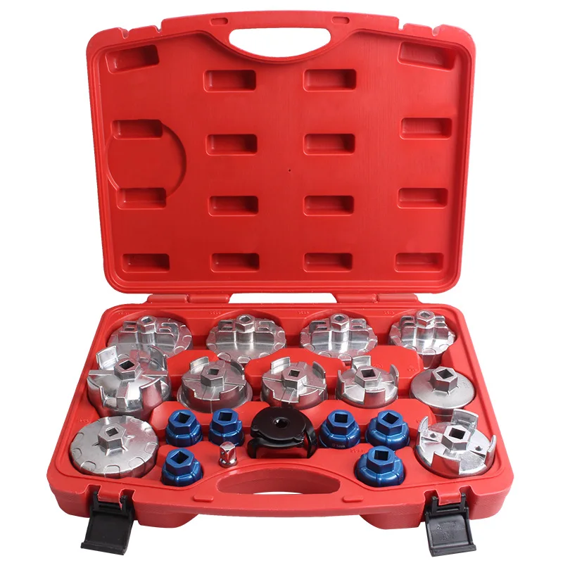 

19PCS Cartridge Type Filter Paper Filter Wrench Oil Grid Wrench Set