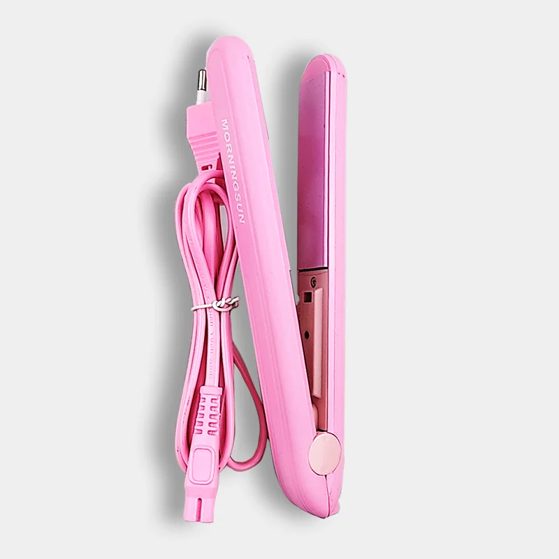 Pink-Portable Box Новая концепция выпрямитель для волос, утюжок для керамического выпрямления, гофрированный утюжок для завивки волос, инструменты для укладки волос - Цвет: Pink-Portable Box