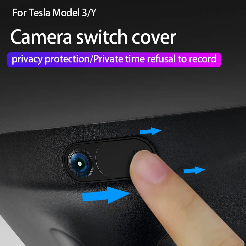 Webcam abdeckung für Tesla Modell 3/y2017-2023 Auto kamera privatsphäre  abdeckung Modell y zubehör - AliExpress