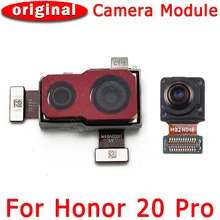 Oryginalna przednia i tylna kamera tylna do Huawei Honor 20 Pro główny przedni moduł kamery Flex Cable wymiana części zamiennych tanie tanio LISCN CN (pochodzenie)