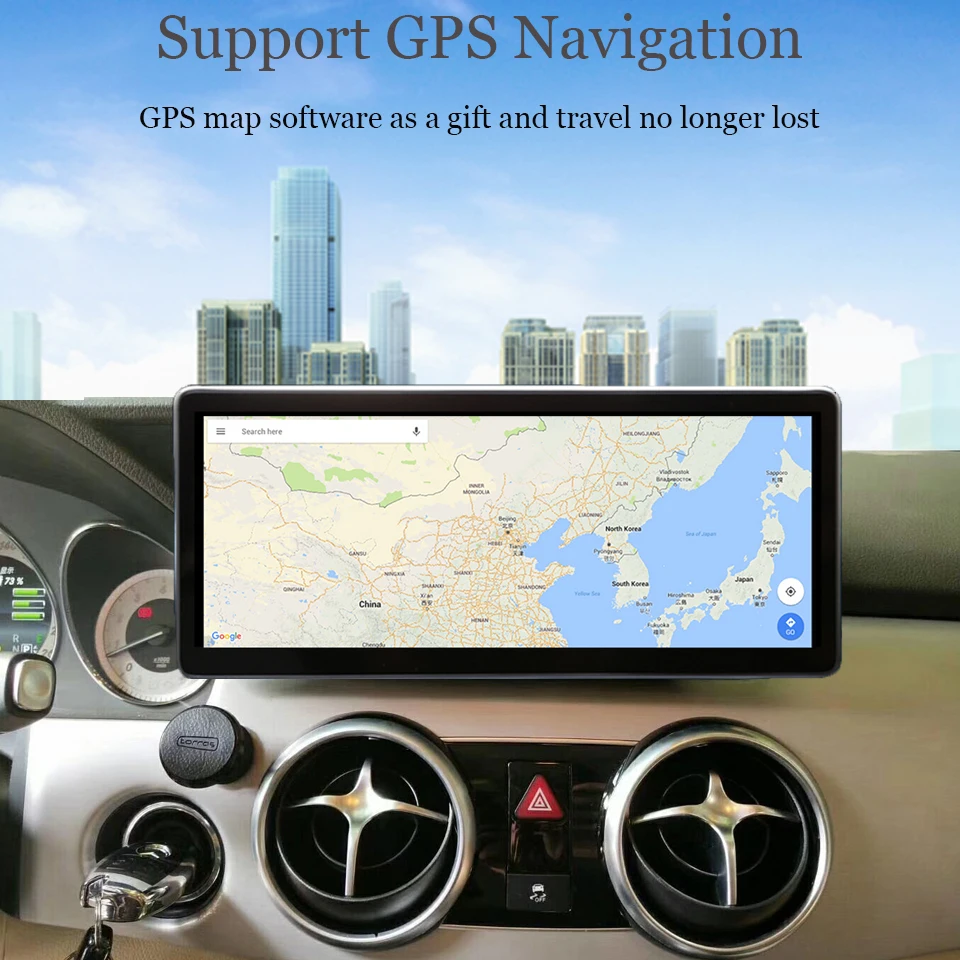 Discount Car radio Android multimedia audio player For Mercedes Benz GLK X204 2013-2015 10.25 inch touch screen GPS Support Carplay 13