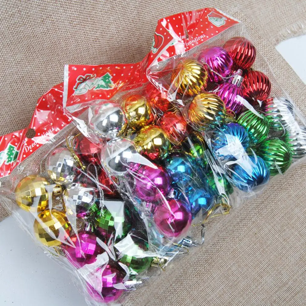 12 шт./компл. пластиковые бороды Baubles декоративные Бальные вечерние Необычные кулон Платье Висячие украшения Рождественская елка цветные