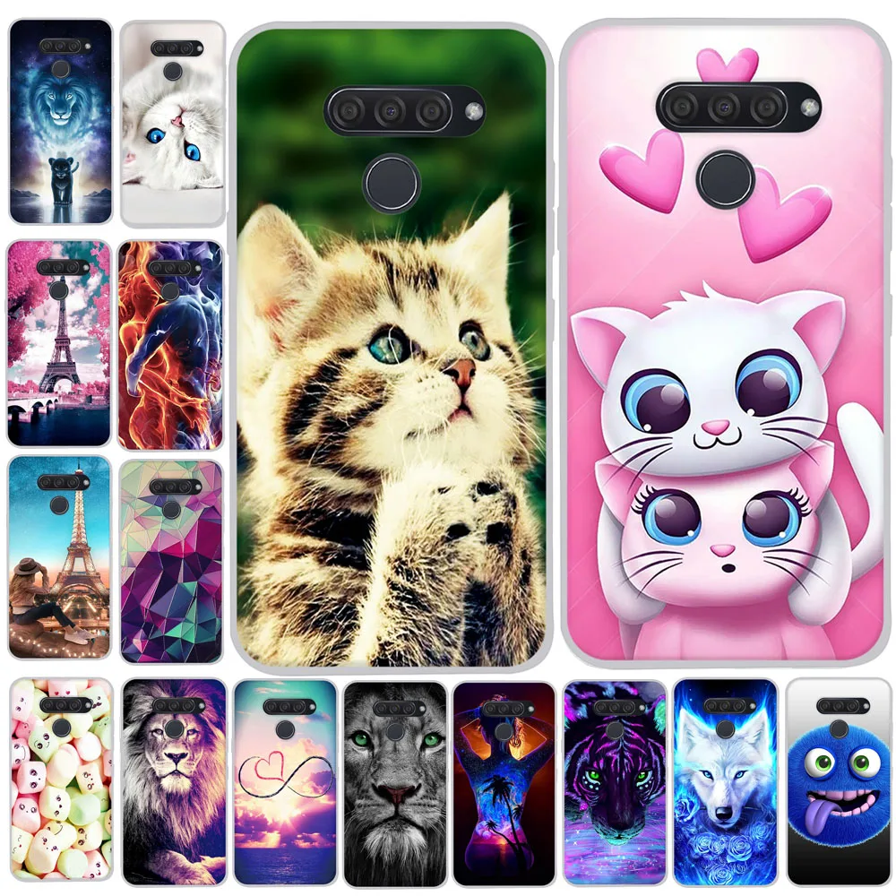 For LG K50 Soft Silicone Case TPU Cover K12 Prime Bumper Coque Phone Protector Funda Q60 Shell |