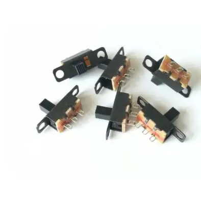 250 шт./лот SS12F15 рычажный переключатель 1P2T SPDT 3PIN SS-12F15 слайдер ручка 4 мм |