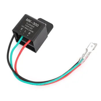 

2020 new generic 12V LED Motorcycle flasher relay three-wire universal 240W max