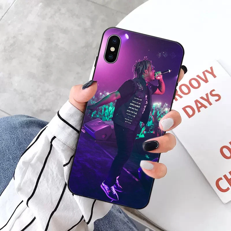 Maiyaca Juice WRLD TPU чехол для телефона Apple iPhone 6 6S 7 8 Plus 5 5S SE X Xs 11 Pro Max XR силиконовый мягкий чехол - Цвет: 9