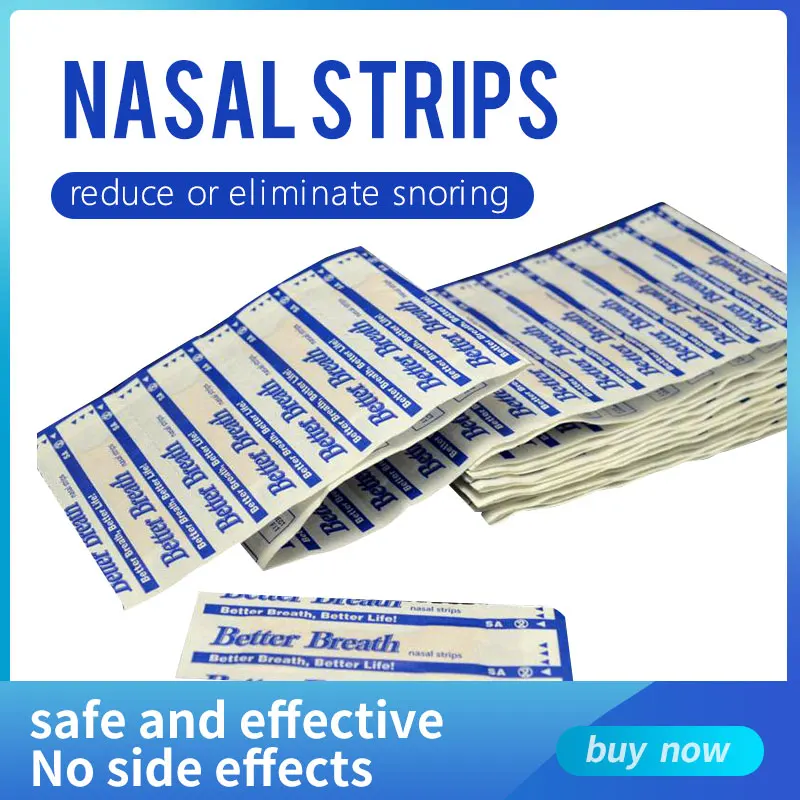 

50 pcs Breathe Right Nasal Strips Anti Snoring Strips Sleep & Snoring Nasal Strips Sleep Better Health Care Sale-Seller