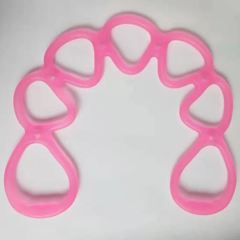 Yoga Tension Band 7 Pore Silica Gel Pulling Rope Women's Men's Arm Strength Training Supplies Yoga Fitness Elastic Rope