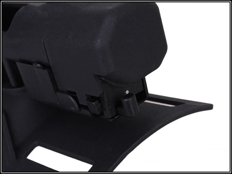 Тактический Glock Airsoft Quick Release быстро загружается кобура талии ремня через одно плечо кобура для пистолета для Glock17/19/22/23/25 31 32 35 EM6335