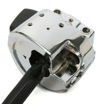 

Accessories Switch Motorcycle Silver Electrical Housing Wiring Harness Aluminum