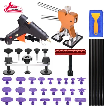 

PDR Paintless Dent Repair PDR Tool Kit - Car Dent Puller Removal Dent Remover Kit With Dent Lifter Puller