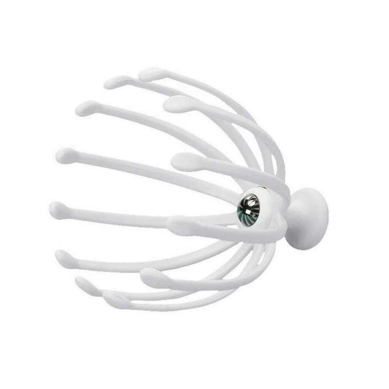 1pcs Claw Massager Octopus Head Scalp Neck Equipment Stress Release Relax Massage Tens Pain Relief Head Health Care Wholesale - Цвет: 04  1pcs