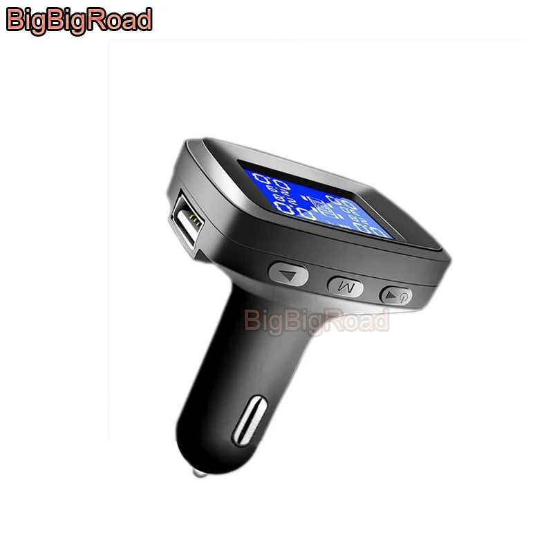 Система контроля давления в шинах BigBigRoad TPMS для Haima family 2 3 7 F5 F7 M8 S7 M5 Freema Happin система сигнализации
