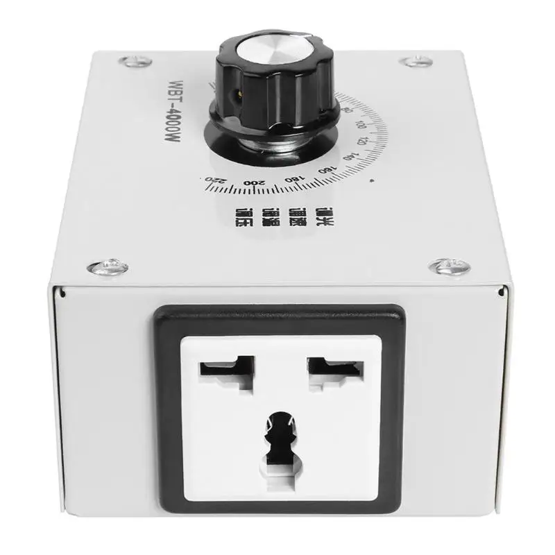 AC 220V 4000W регулятор переменного напряжения понижающий конверторный мотор Управление вентилятором отрицательное давление вентилятор