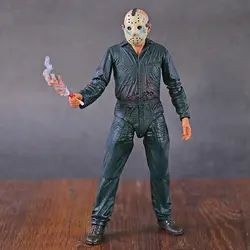 NECA Friday 13 Рой Бернс Джейсон Вурхиз конечная часть 5 7 "масштаб экшн фигура игрушка