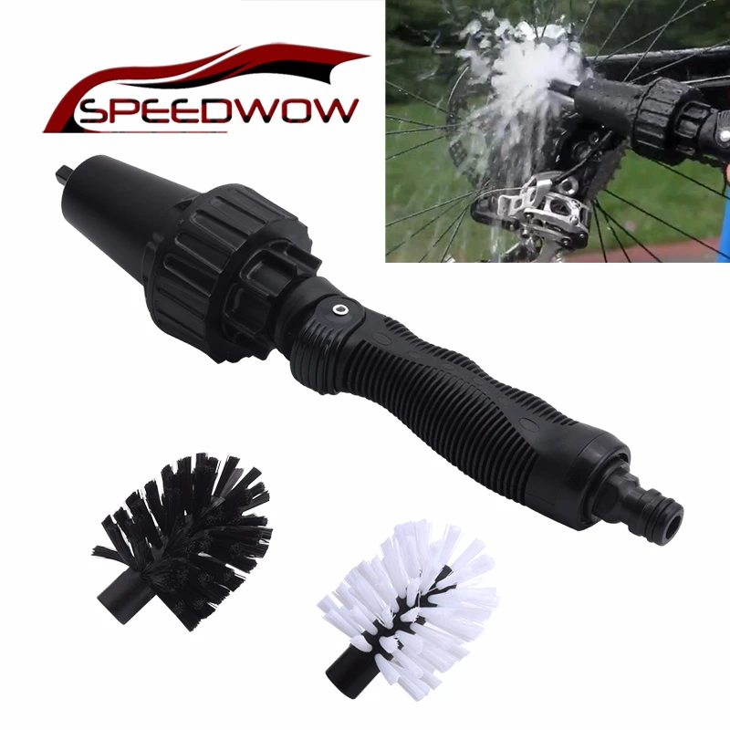 Speedwow Car Motorcycle Bicycle Wheel Tire Rim Scrub Waterdriven