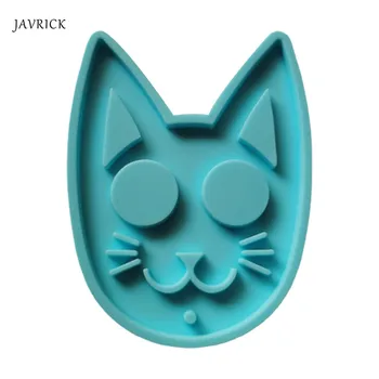 

DIY Cat Key Chain Casting Silicone Mould Crafts Decoration Keychain Pendant Making Tools Crystal Epoxy Resin Mold