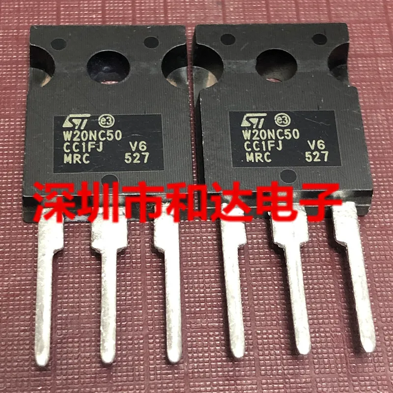 

(5 шт.) W20NC50 STW20NC50-247 500V 18.4A / W14NC50 STW14NC50 500V 14A / W80NF55-08 STW80NF55-08 55В 80A TO-247