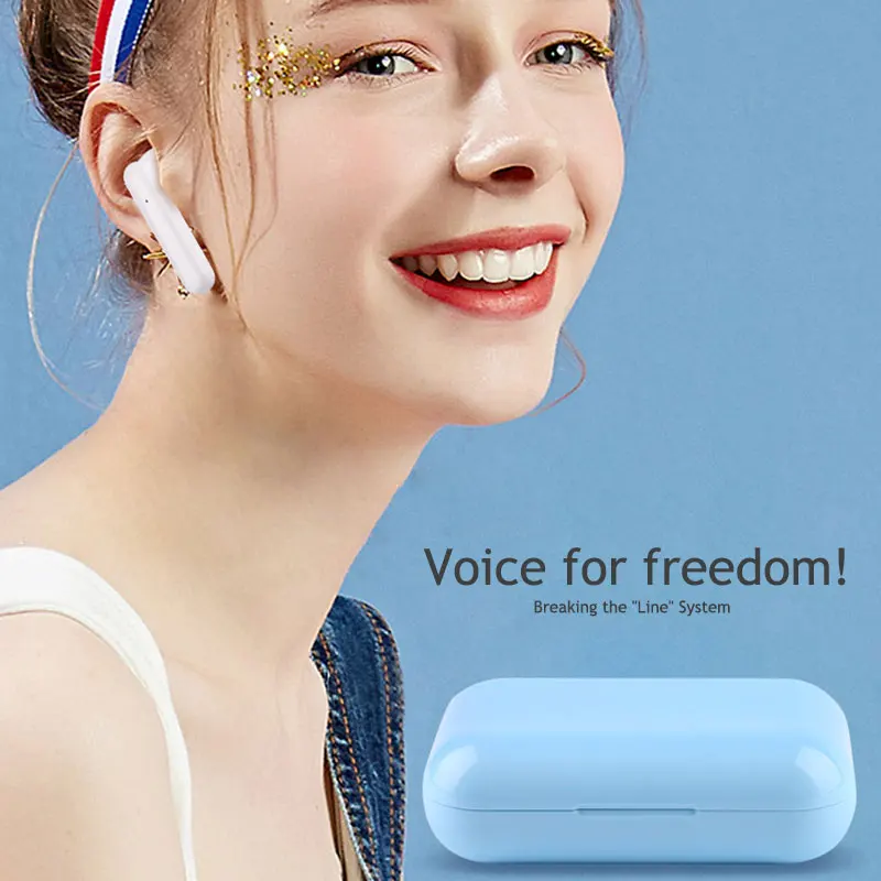 Новые мини T20 Bluetooth наушники 5,0 стерео сенсорный TWS бинауральные с зарядным устройством Беспроводная Bluetooth гарнитура для Android iOS