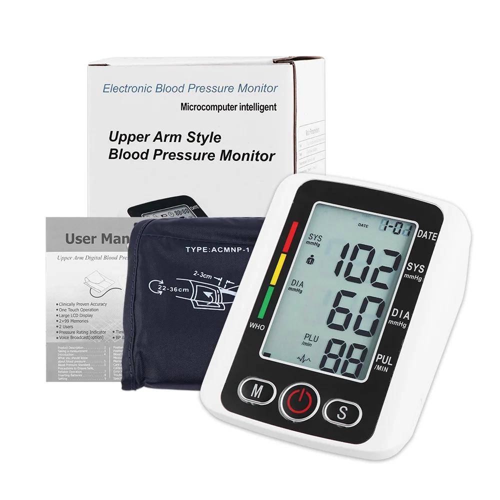 ArmStyleBloodPressureMonitorElectronicBloodPressureMeter