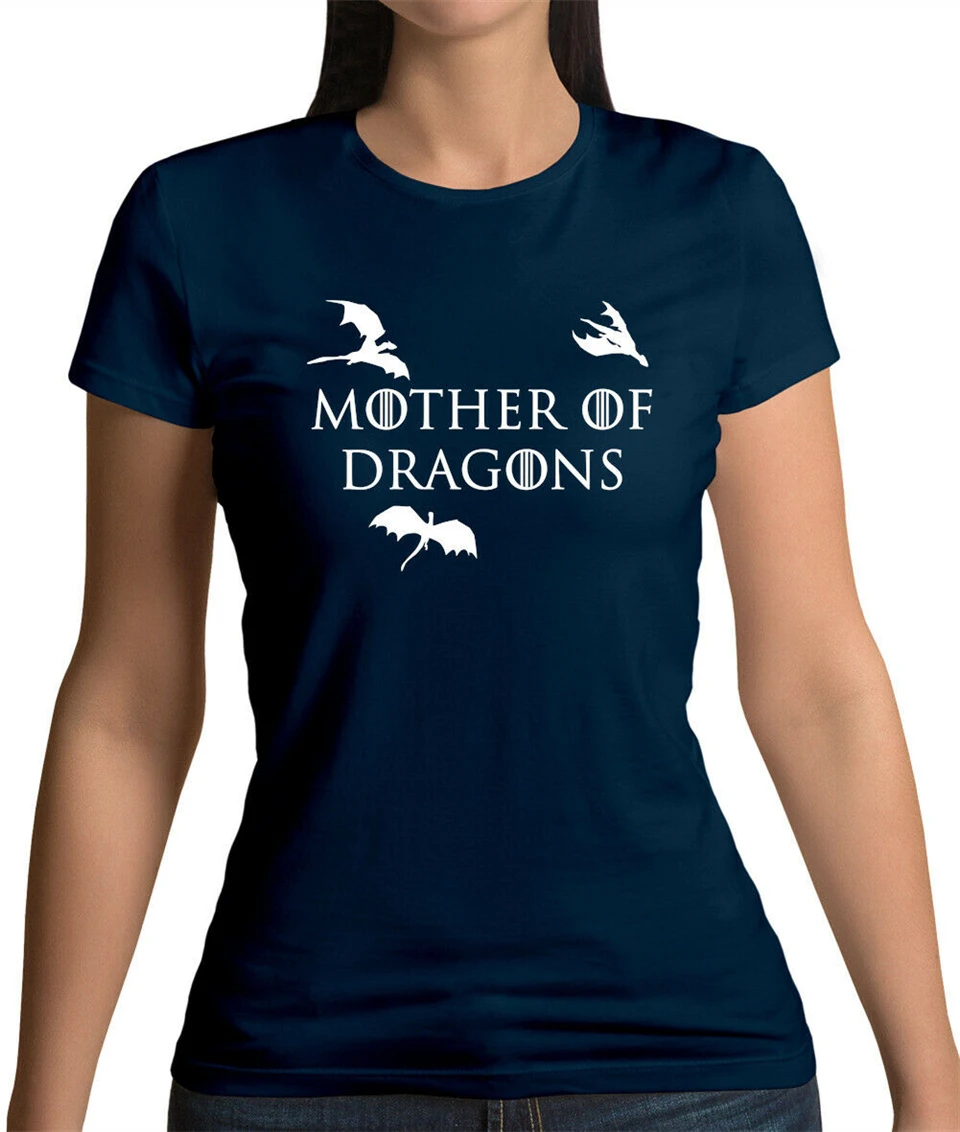 Hobart Dureza salón Camiseta de Mother Of Dragons para mujer, camisetas de TV GoT Dragon  Targaryen para el día de la madre, camiseta personalizada para hombre| Camisetas| - AliExpress