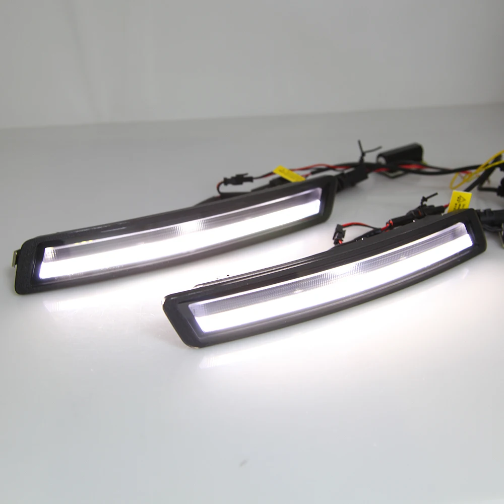 EOsuns led drl Дневной ходовой светильник для Volkswagen Beetle 2006-2010 с желтыми поворотниками