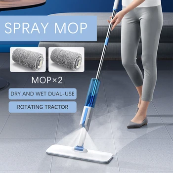 

Spray Squeeze Flat Mop Hands Free Washing Mops Cleaning Tools Wash For Floor Mops Squeez Cleaner