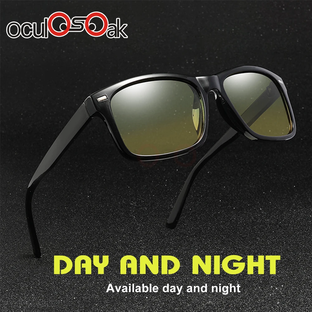 

Men Polarized Sunglasses Day Night Women Driver Sun Glasses Top Quality Male Goggles Night Vision Eyewear gafas oculos de sol