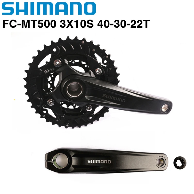 Vreemdeling buitenspiegel Intact Shimano FC-MT500 170mm 175mm 3X10s 40-30-22T Crankset 96/64 PCD Two Pieces  Chainring Chianwheel For MTB Mountain Bike Bicyle - AliExpress Sports &  Entertainment