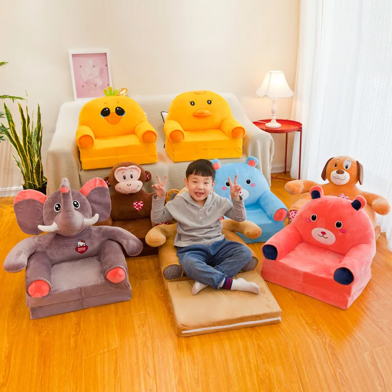 

Children Folding Sofa Cartoon Animal Sofa Prince Bear Cute Baby Seat Kindergarten Birthday Gift