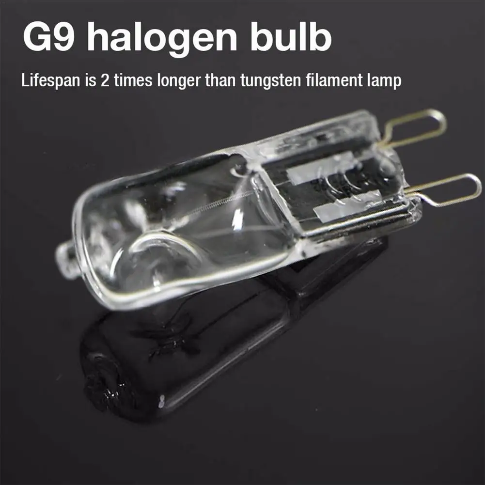Oven Light Bulb 40W G9 High Temperature Bulb Steamer Light G9 Oven Lighting 110-130V / 220-240V