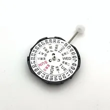 Часы Аксессуары для перемещения SL28 Трехконтактный двойной календарь кварцевый механизм SL28 механизм без батареи